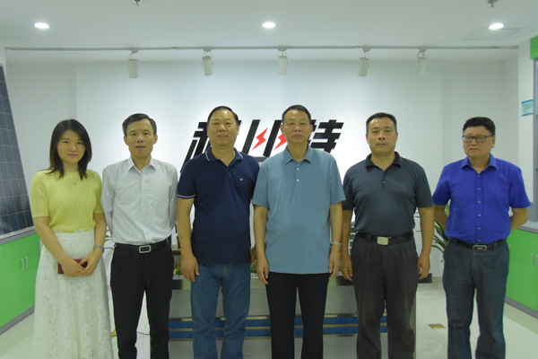 长沙市政协主席、党组书记文树勋一行莅临球探官方网站防雷走访调研